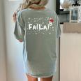 FA LA8 Christmas Santa Fa La Math Teacher Mathematic Women's Comfort Colors T-Shirt Back Print Bay FA LA8 Christmas Santa Fa La Math Teacher Mathematic Women's Comfort Colors T-Shirt Back Print Bay