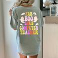 Faboolous COMPUTER TEACHER Costume This Is My Spooky Mom Dad Women's Comfort Colors T-Shirt Back Print Bay Faboolous COMPUTER TEACHER Costume This Is My Spooky Mom Dad Women's Comfort Colors T-Shirt Back Print Bay