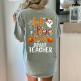 Faboolous INFANT Teacher Halloween Women's Comfort Colors T-Shirt Back Print Bay