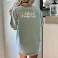 FACS Teacher Family And Consumer Science Teacher Women's Comfort Colors T-Shirt Back Print Bay FACS Teacher Family And Consumer Science Teacher Women's Comfort Colors T-Shirt Back Print Bay