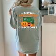 Are You Fall O Ween Directions Halloween Teacher Retro Women's Comfort Colors T-Shirt Back Print Bay Are You Fall O Ween Directions Halloween Teacher Retro Women's Comfort Colors T-Shirt Back Print Bay