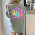 Are You Fall-O-Ween Directions Teacher Ghost Halloween Women's Comfort Colors T-Shirt Back Print Bay