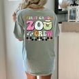 Field Zoo Trip Shirt For Teacher First Grade Crew For Men Women Kids Women's Comfort Colors T-Shirt Back Print Bay Field Zoo Trip Shirt For Teacher First Grade Crew For Men Women Kids Women's Comfort Colors T-Shirt Back Print Bay