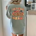 First Grade Crew Thanksgiving Fall Teacher 1st Grade Team Women's Comfort Colors T-Shirt Back Print Bay First Grade Crew Thanksgiving Fall Teacher 1st Grade Team Women's Comfort Colors T-Shirt Back Print Bay