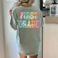 First Grade Dream Team Back To School 1st Grade Teacher Women's Comfort Colors T-Shirt Back Print Bay First Grade Dream Team Back To School 1st Grade Teacher Women's Comfort Colors T-Shirt Back Print Bay
