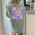 In My First Grade Era 1st Grade Girls Teacher Back To School Women's Comfort Colors T-Shirt Back Print Bay In My First Grade Era 1st Grade Girls Teacher Back To School Women's Comfort Colors T-Shirt Back Print Bay