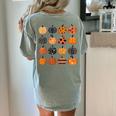Folk Art Pumpkins Teacher Nurses Admin Witch Halloween Cute Women's Comfort Colors T-Shirt Back Print Bay Folk Art Pumpkins Teacher Nurses Admin Witch Halloween Cute Women's Comfort Colors T-Shirt Back Print Bay