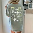 French Teacher En Francais S'Il Vous Plait End Of Year Women's Comfort Colors T-Shirt Back Print Bay French Teacher En Francais S'Il Vous Plait End Of Year Women's Comfort Colors T-Shirt Back Print Bay