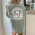 Fueled By Mitochondria Coffee Science Teacher Student Women's Comfort Colors T-Shirt Back Print Bay Fueled By Mitochondria Coffee Science Teacher Student Women's Comfort Colors T-Shirt Back Print Bay