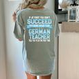 Fun German Teacher Appreciation Language Class Saying Women's Comfort Colors T-Shirt Back Print Bay Fun German Teacher Appreciation Language Class Saying Women's Comfort Colors T-Shirt Back Print Bay