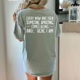 Funny Shirts For Women Funny Female Teacher Tee Women's Comfort Colors T-Shirt Back Print Bay