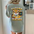 Future Teacher Graphic For Boys Inspiring Young Minds Women's Comfort Colors T-Shirt Back Print Bay