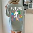 Future Teacher School Teacher Female Women's Comfort Colors T-Shirt Back Print Bay Future Teacher School Teacher Female Women's Comfort Colors T-Shirt Back Print Bay