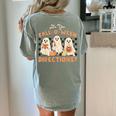 Ghost Are You Fall-O-Ween Directions Teacher Halloween Women's Comfort Colors T-Shirt Back Print Bay Ghost Are You Fall-O-Ween Directions Teacher Halloween Women's Comfort Colors T-Shirt Back Print Bay