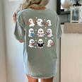 Ghosts With Books Library Halloween Men Women Kids Teacher Women's Comfort Colors T-Shirt Back Print Bay Ghosts With Books Library Halloween Men Women Kids Teacher Women's Comfort Colors T-Shirt Back Print Bay