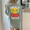 Grade 8 Super Squad Superhero Teacher Team Women's Comfort Colors T-Shirt Back Print Bay Grade 8 Super Squad Superhero Teacher Team Women's Comfort Colors T-Shirt Back Print Bay