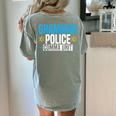 Grammar Police Comma Unit English Teacher Grammar Teacher For Men Women Women's Comfort Colors T-Shirt Back Print Bay