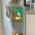 Groovy Ghost Reading Book Cat Halloween Ghost Teacher Women's Comfort Colors T-Shirt Back Print Bay Groovy Ghost Reading Book Cat Halloween Ghost Teacher Women's Comfort Colors T-Shirt Back Print Bay