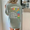 Growth Mindset Teacher Power Of Yet Inspirational Women's Comfort Colors T-Shirt Back Print Bay Growth Mindset Teacher Power Of Yet Inspirational Women's Comfort Colors T-Shirt Back Print Bay
