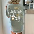 Half Coffee Half English Teacher English Teacher Men Women Women's Comfort Colors T-Shirt Back Print Bay Half Coffee Half English Teacher English Teacher Men Women Women's Comfort Colors T-Shirt Back Print Bay