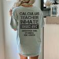Halloween Calculus Teacher Prisoner Costume Women's Comfort Colors T-Shirt Back Print Bay Halloween Calculus Teacher Prisoner Costume Women's Comfort Colors T-Shirt Back Print Bay