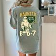 Halloween Costume Haunted By 67 Ghost Math Teacher Professor Women's Comfort Colors T-Shirt Back Print Bay Halloween Costume Haunted By 67 Ghost Math Teacher Professor Women's Comfort Colors T-Shirt Back Print Bay