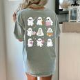 Halloween Ghost Speech Therapy SLP Fall Teacher Tee Women's Comfort Colors T-Shirt Back Print Bay Halloween Ghost Speech Therapy SLP Fall Teacher Tee Women's Comfort Colors T-Shirt Back Print Bay