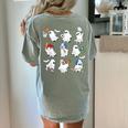 Halloween PE Teacher Ghost Playing Soccer Football Baseball Women's Comfort Colors T-Shirt Back Print Bay Halloween PE Teacher Ghost Playing Soccer Football Baseball Women's Comfort Colors T-Shirt Back Print Bay