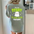 Halloween This Is My Scary Preschool Teacher Custome For Men Women Kids Women's Comfort Colors T-Shirt Back Print Bay Halloween This Is My Scary Preschool Teacher Custome For Men Women Kids Women's Comfort Colors T-Shirt Back Print Bay