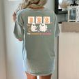 Halloween Science Teacher Boo Ghost The Element Of Surprise Women's Comfort Colors T-Shirt Back Print Bay Halloween Science Teacher Boo Ghost The Element Of Surprise Women's Comfort Colors T-Shirt Back Print Bay