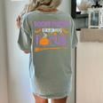 Halloween Teacher Or Student Hocus Pocus Everybody Focus For Men Women Kids Women's Comfort Colors T-Shirt Back Print Bay
