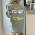 Halloween Teacher Will Trade Students For Candy Women Men Women's Comfort Colors T-Shirt Back Print Bay Halloween Teacher Will Trade Students For Candy Women Men Women's Comfort Colors T-Shirt Back Print Bay