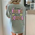 Happy 100th Day Of School Leopard Print Teacher Student Kids Women's Comfort Colors T-Shirt Back Print Bay Happy 100th Day Of School Leopard Print Teacher Student Kids Women's Comfort Colors T-Shirt Back Print Bay