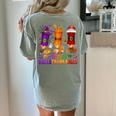 Happy Hallothanksmas Halloween Thanksgiving Pencils Teachers Women's Comfort Colors T-Shirt Back Print Bay Happy Hallothanksmas Halloween Thanksgiving Pencils Teachers Women's Comfort Colors T-Shirt Back Print Bay