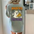 Haunted By Fractions Math Halloween Teacher Women's Comfort Colors T-Shirt Back Print Bay Haunted By Fractions Math Halloween Teacher Women's Comfort Colors T-Shirt Back Print Bay