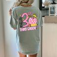 Hello 3rd Third Grade Back To School Pink Leopard Teacher Women's Comfort Colors T-Shirt Back Print Bay Hello 3rd Third Grade Back To School Pink Leopard Teacher Women's Comfort Colors T-Shirt Back Print Bay