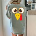 Hilarious Turkey Halloween Thanksgiving Teacher Nurse Women's Comfort Colors T-Shirt Back Print Bay Hilarious Turkey Halloween Thanksgiving Teacher Nurse Women's Comfort Colors T-Shirt Back Print Bay