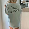 Hot Sexy Teacher Adult Humor Halloween Costume T Shirt Women's Comfort Colors T-Shirt Back Print Bay Hot Sexy Teacher Adult Humor Halloween Costume T Shirt Women's Comfort Colors T-Shirt Back Print Bay