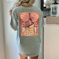 Human Muscles Organs Scary Anatomy Teacher Halloween Costume Women's Comfort Colors T-Shirt Back Print Bay Human Muscles Organs Scary Anatomy Teacher Halloween Costume Women's Comfort Colors T-Shirt Back Print Bay