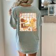 Humpty Dumpty Had A Great Fall Teacher Thanksgiving Autumn Women's Comfort Colors T-Shirt Back Print Bay