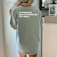 Hyphenated Irony Joke English Grammar Teachers Gag Women's Comfort Colors T-Shirt Back Print Bay Hyphenated Irony Joke English Grammar Teachers Gag Women's Comfort Colors T-Shirt Back Print Bay