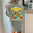 I'm Not a Superhero But I'm a SPED Special Education Teacher Women's Comfort Colors T-Shirt Back Print Bay I'm Not a Superhero But I'm a SPED Special Education Teacher Women's Comfort Colors T-Shirt Back Print Bay