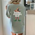 I'm The Science Teacher Elf Family Matching Group Christmas Women's Comfort Colors T-Shirt Back Print Bay I'm The Science Teacher Elf Family Matching Group Christmas Women's Comfort Colors T-Shirt Back Print Bay