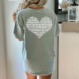 Instructional Assistant Teacher Appreciation T Shirt Women's Comfort Colors T-Shirt Back Print Bay Instructional Assistant Teacher Appreciation T Shirt Women's Comfort Colors T-Shirt Back Print Bay