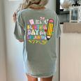 It's Beautiful Day For Learning Teacher Students Girls Boys Women's Comfort Colors T-Shirt Back Print Bay It's Beautiful Day For Learning Teacher Students Girls Boys Women's Comfort Colors T-Shirt Back Print Bay