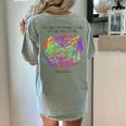 It's Fine Everything Is Fine I'm Fine Pre K Teacher Life For Men Women Girls Kids Women's Comfort Colors T-Shirt Back Print Bay