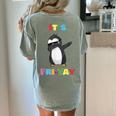 It's Fri-Yay Dabbing Penguin Friday Weekend Teacher Student Women's Comfort Colors T-Shirt Back Print Bay It's Fri-Yay Dabbing Penguin Friday Weekend Teacher Student Women's Comfort Colors T-Shirt Back Print Bay