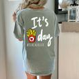 It's Fry Day Teacher Life Women's Comfort Colors T-Shirt Back Print Bay It's Fry Day Teacher Life Women's Comfort Colors T-Shirt Back Print Bay