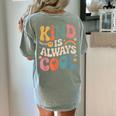 Kind Is Always Cool Teacher Graphic Tees Choose Kindness Women's Comfort Colors T-Shirt Back Print Bay Kind Is Always Cool Teacher Graphic Tees Choose Kindness Women's Comfort Colors T-Shirt Back Print Bay