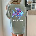 Be Kind Rainbow Fish Teacher Life Teaching Back To School Women's Comfort Colors T-Shirt Back Print Bay Be Kind Rainbow Fish Teacher Life Teaching Back To School Women's Comfort Colors T-Shirt Back Print Bay